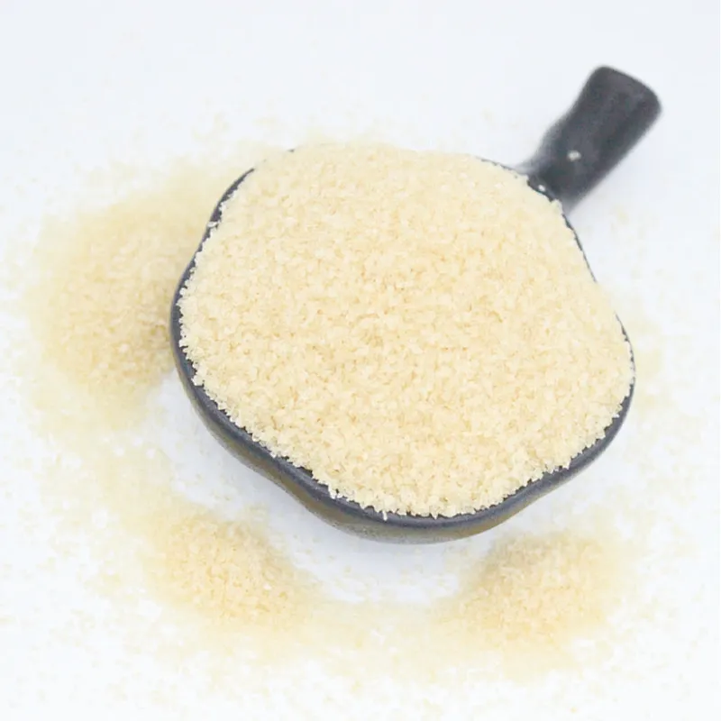 Food Grade Edible Hide/Bovine 120 - 280 Bloom 8 - 60 Mesh Beef Gelatin